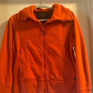 Calvin Klein / orange jacket / women’s gym jacket